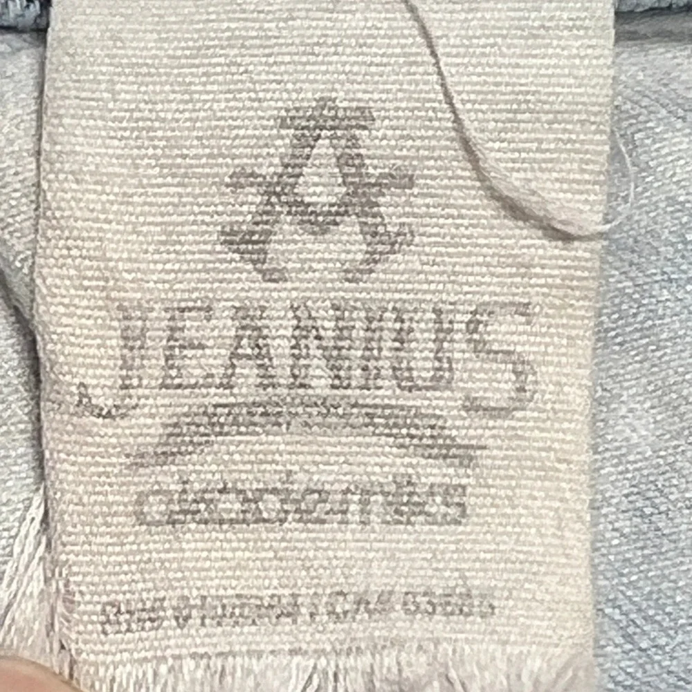 Jeanius Akademiks Jeans Mens 32 Light Blue Acid Wash Distressed Streetwear Denim